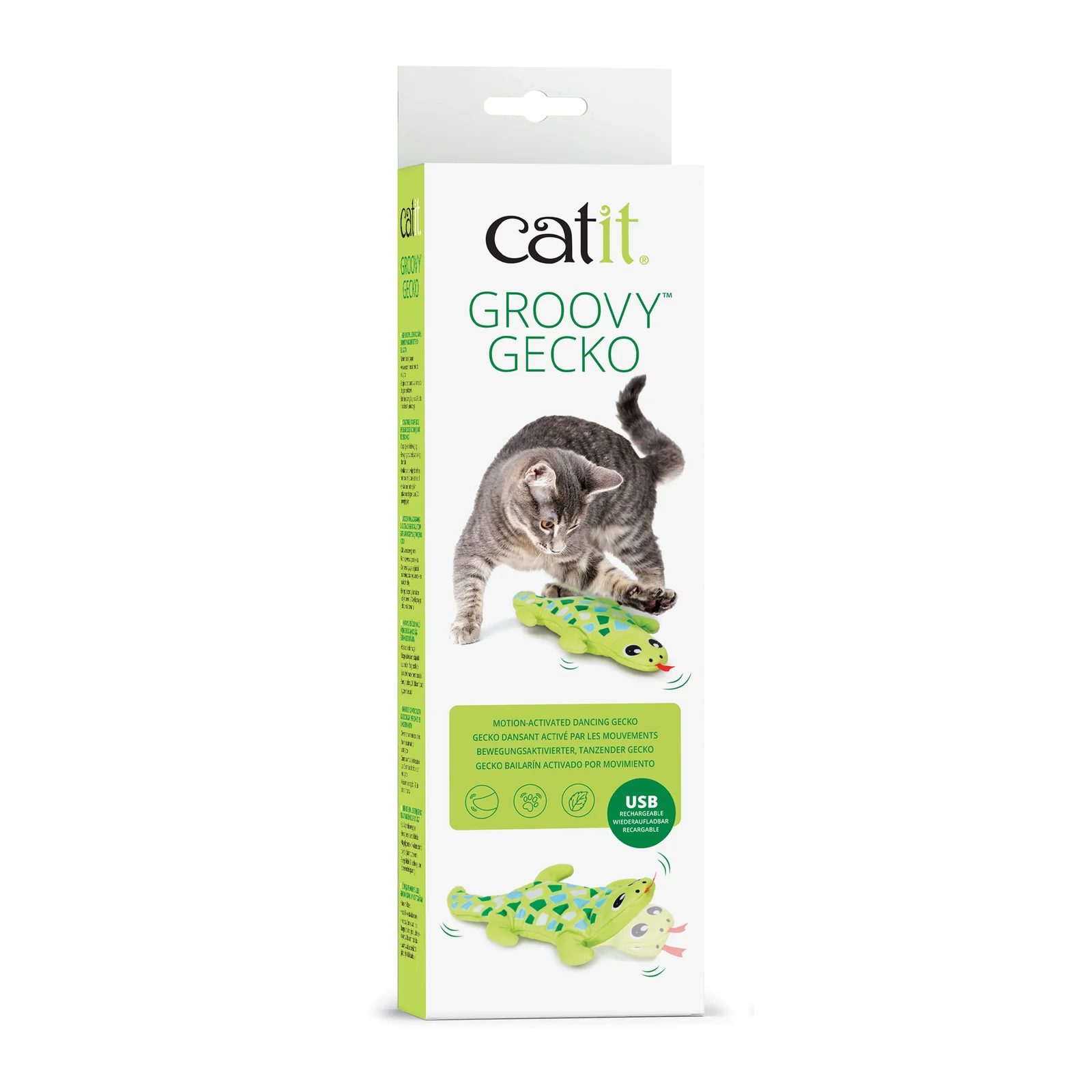 Catit Groovy Gecko, Verde - Imagen 2
