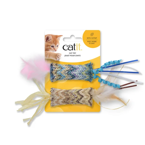 Catit plumas naturales 2pc