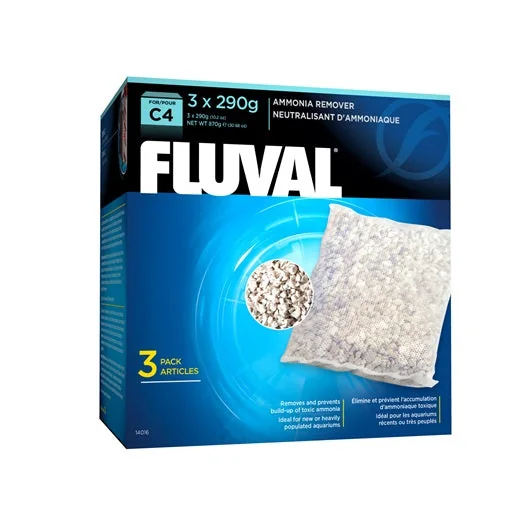 Eliminador amoniaco para filtro mochila Fluval C - Pack de 3 - Imagen 2