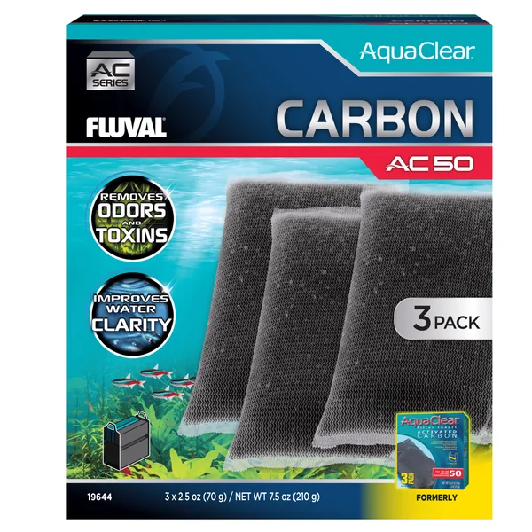 Fluval AC50 Pack Ahorro Carb¾n 3pc