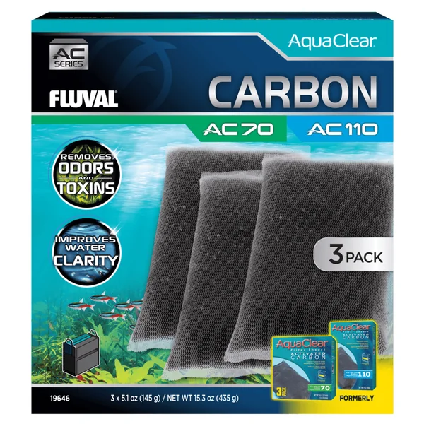 Fluval AC70/110 Pack Ahorro Carb¾n 3pc