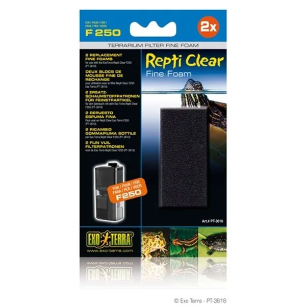 Foamex para filtro interno Exo Terra Repti Clear