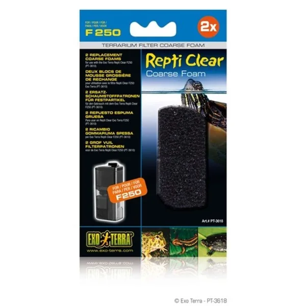 Foamex para filtro interno Exo Terra Repti Clear