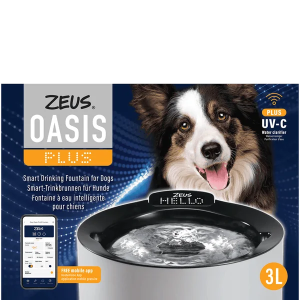 Fuente para perros Zeus Oasis Plus Inteligente