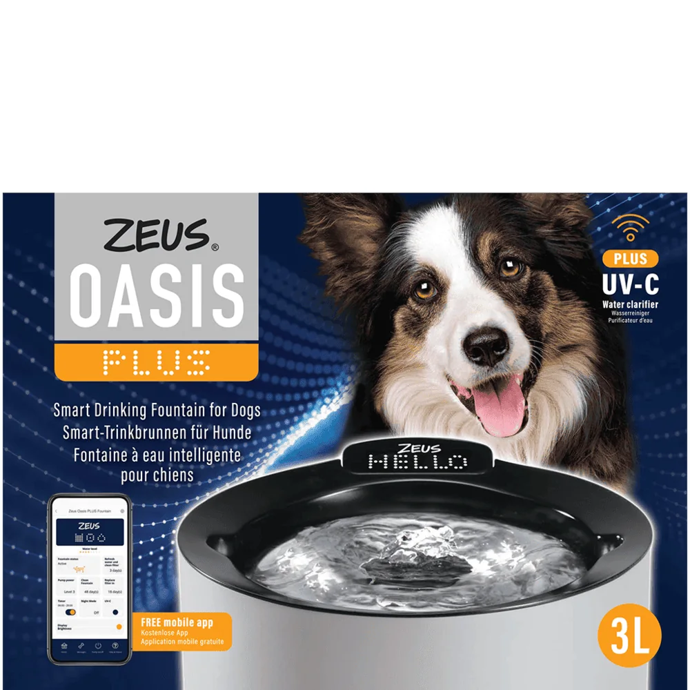 Fuente para perros Zeus Oasis Plus Inteligente