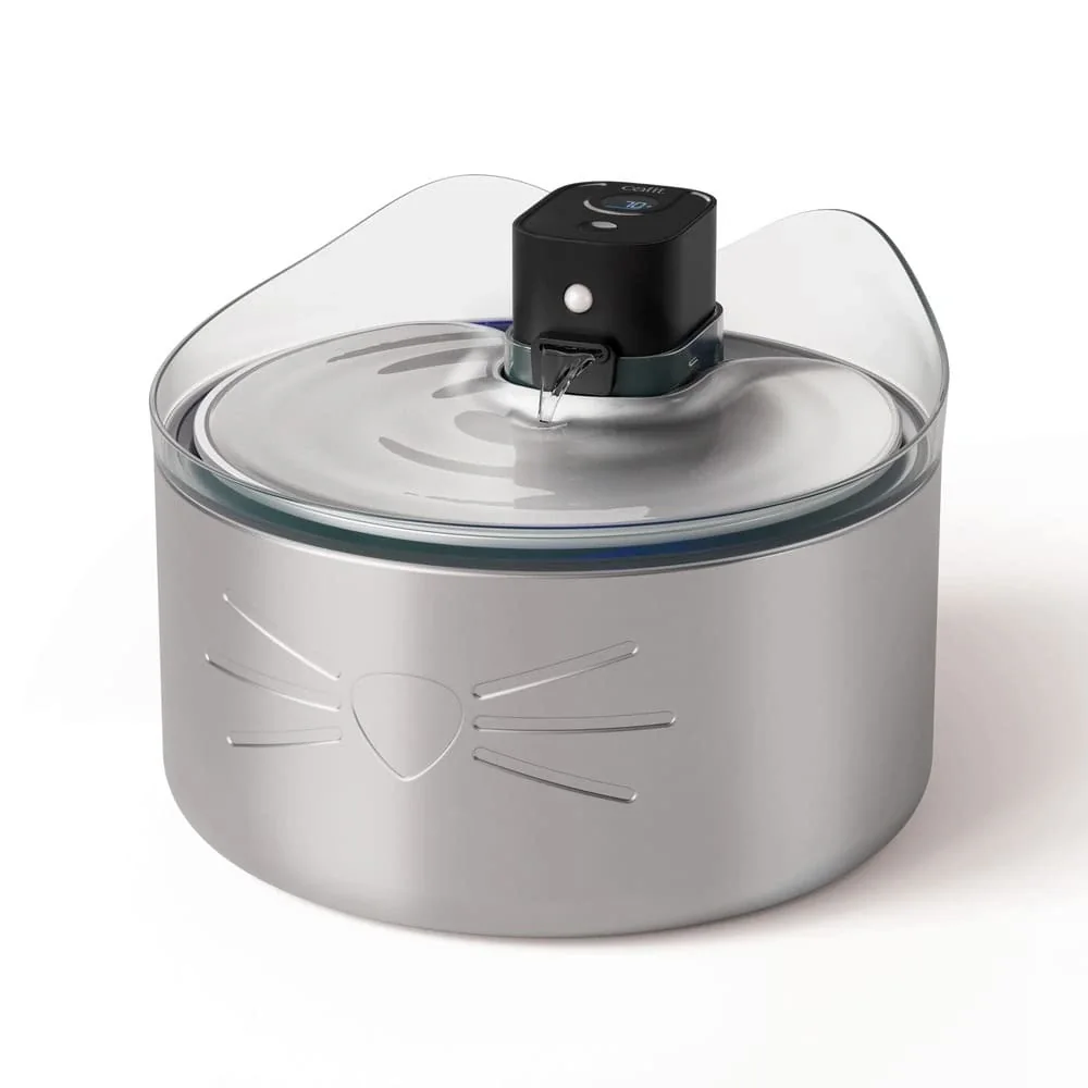 Fuente Sin Cables Catit PIXI de Acero inoxidable UVC - Imagen 4