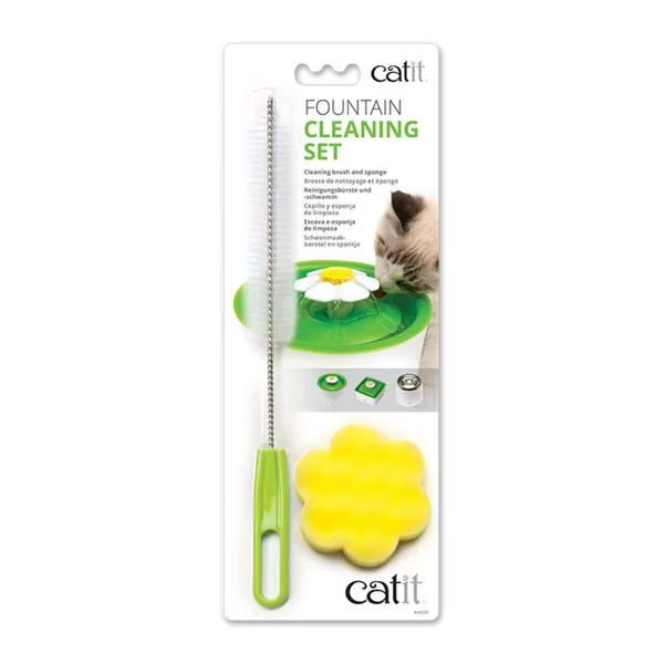 Kit de limpieza para fuentes de gatos Catit