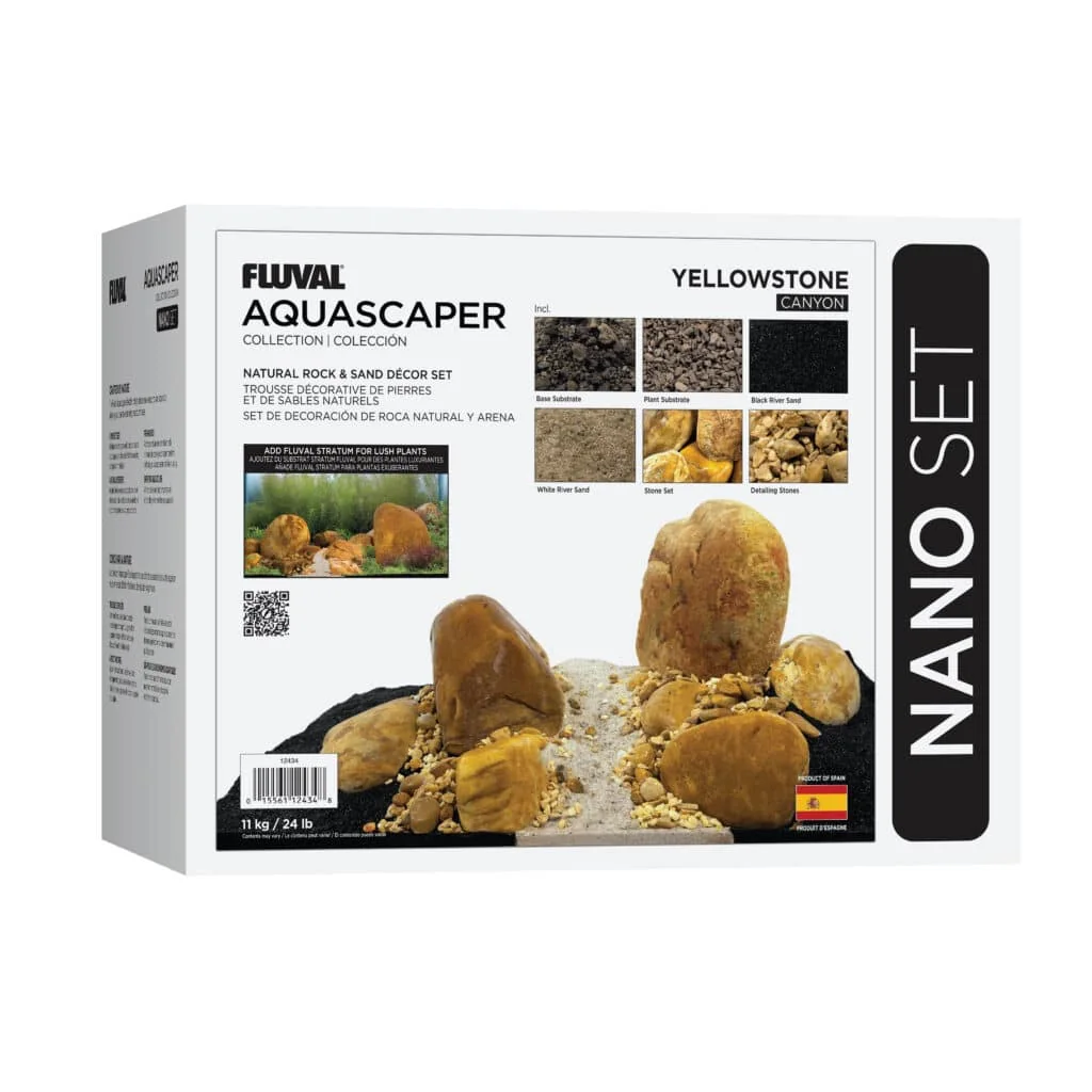 Kit de piedras y grava para acuascaping Fluval - Ámbar - Imagen 4