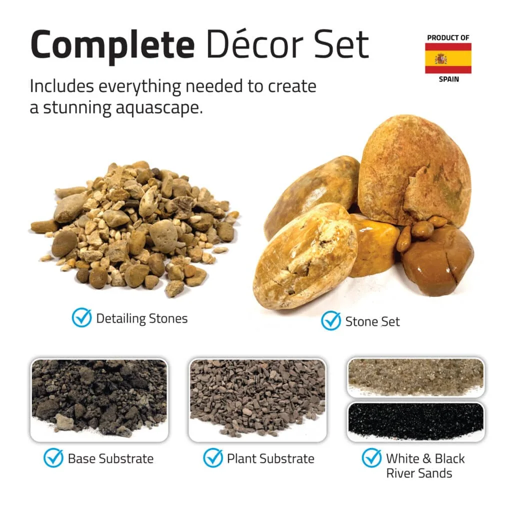 Kit de piedras y grava para acuascaping Fluval - Ámbar - Imagen 5