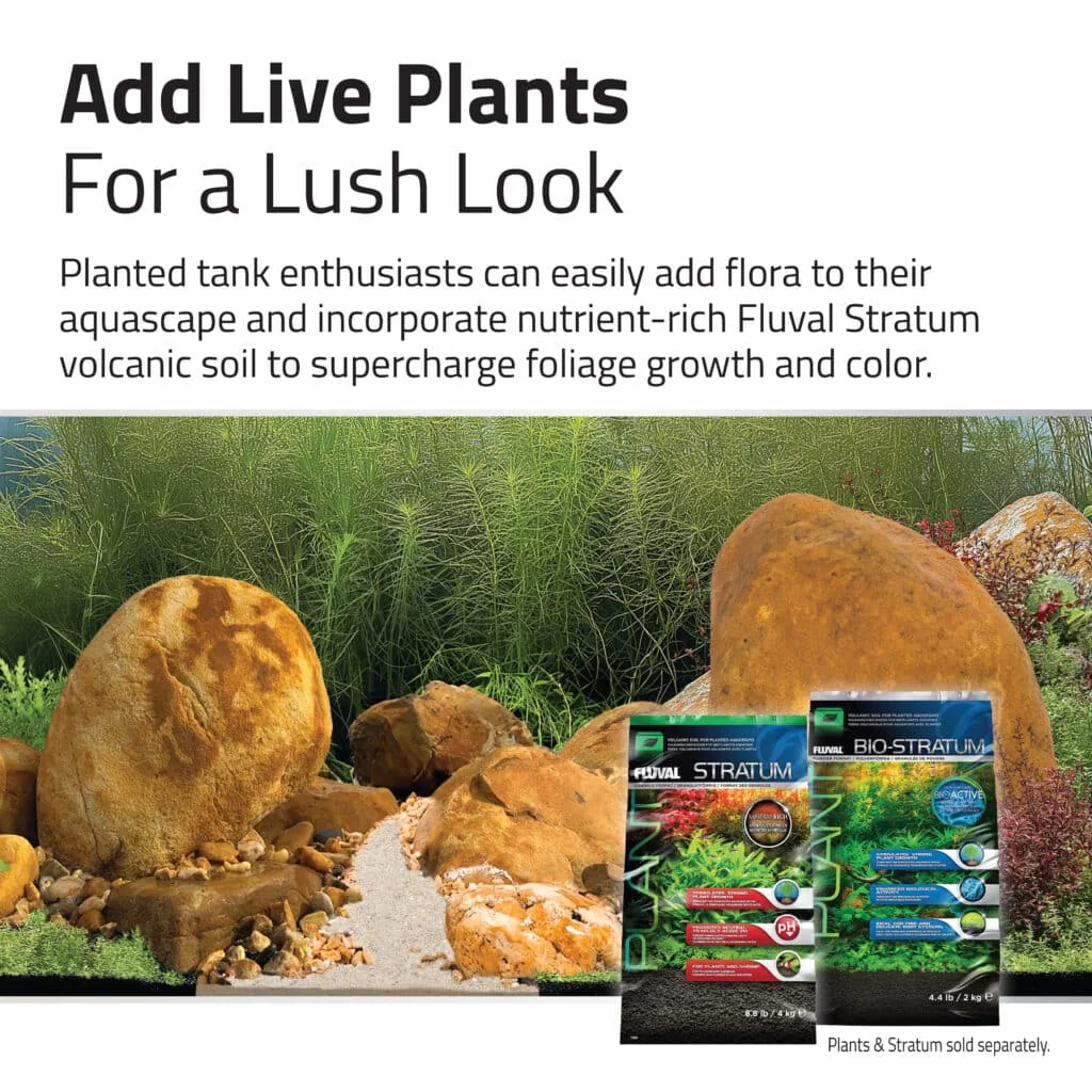 Kit de piedras y grava para acuascaping Fluval - Ámbar - Imagen 6