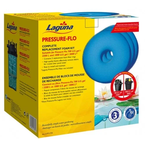 Laguna Esponjas para Pressure Flo