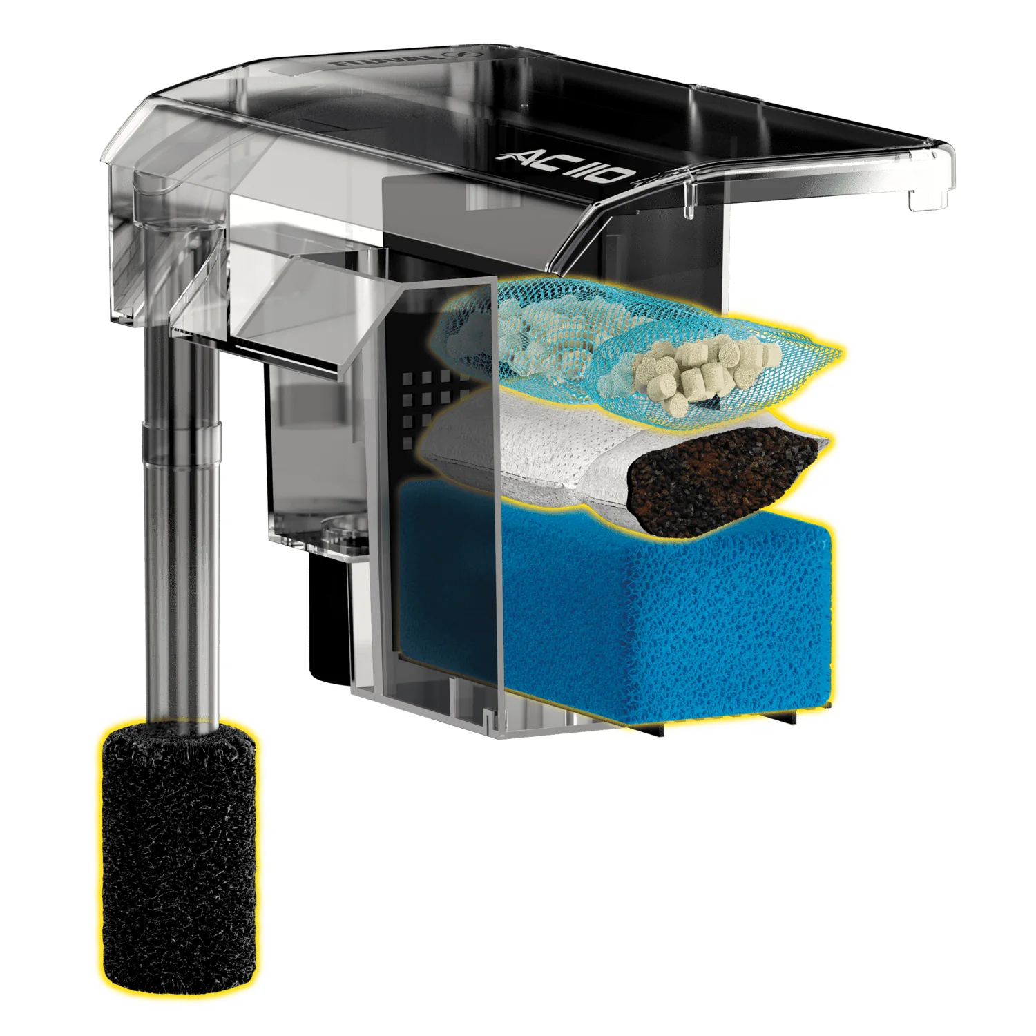 Material filtrante Clear-Carb para filtro AquaClear Fluval AC - Imagen 6