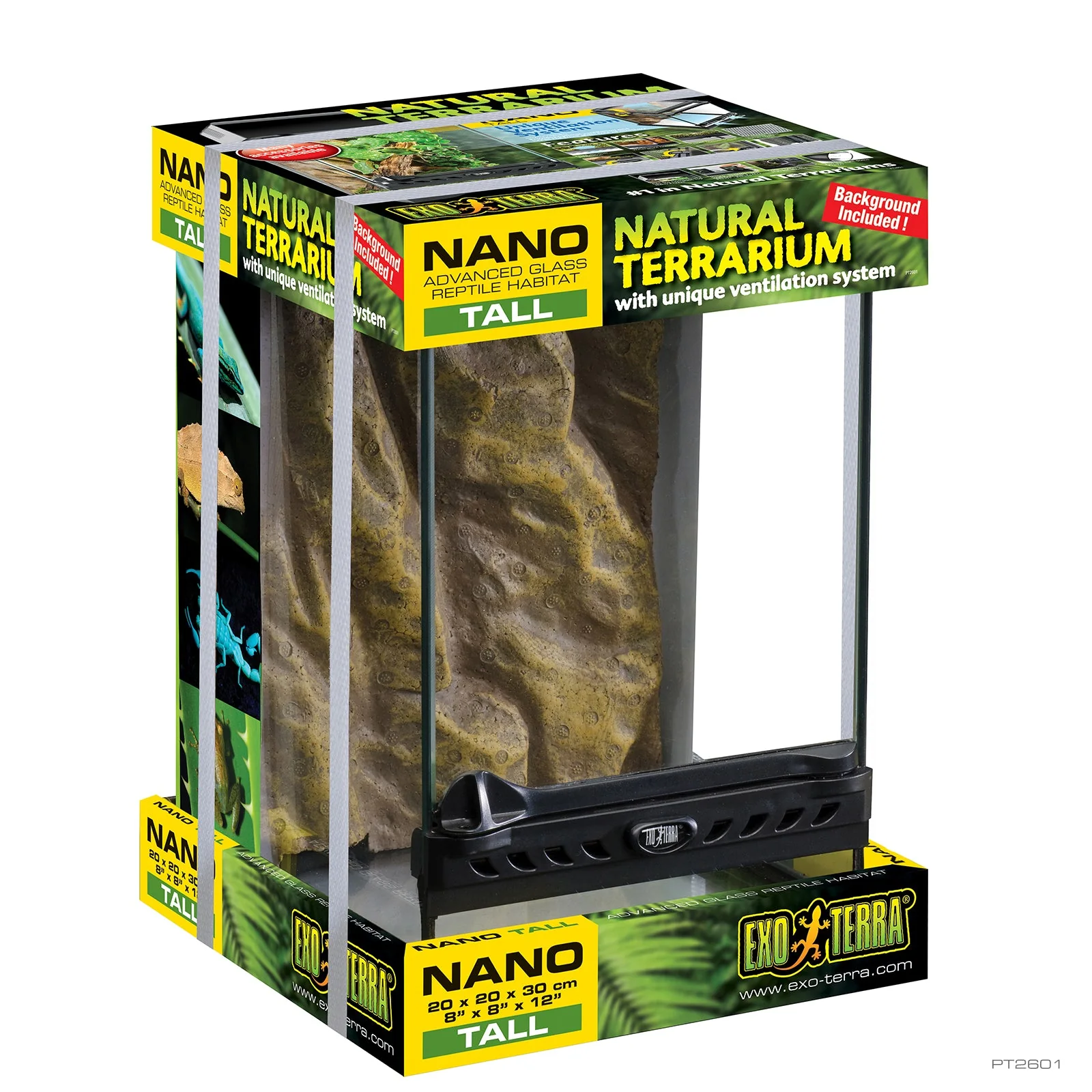 Natural Terrarium Nano Tall 20x20x30 - Imagen 3