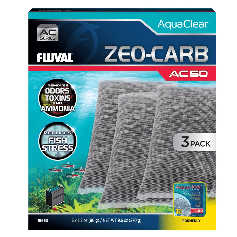 Pack ahorro Zeo-Carb para filtro AquaClear Fluval AC - Pack de 3 - Imagen 4