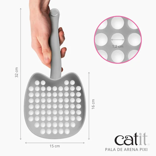 Pala de arena para areneros de gatos Catit PIXI
