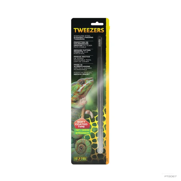 Pinza Recta para alimentación de reptiles Exo Terra