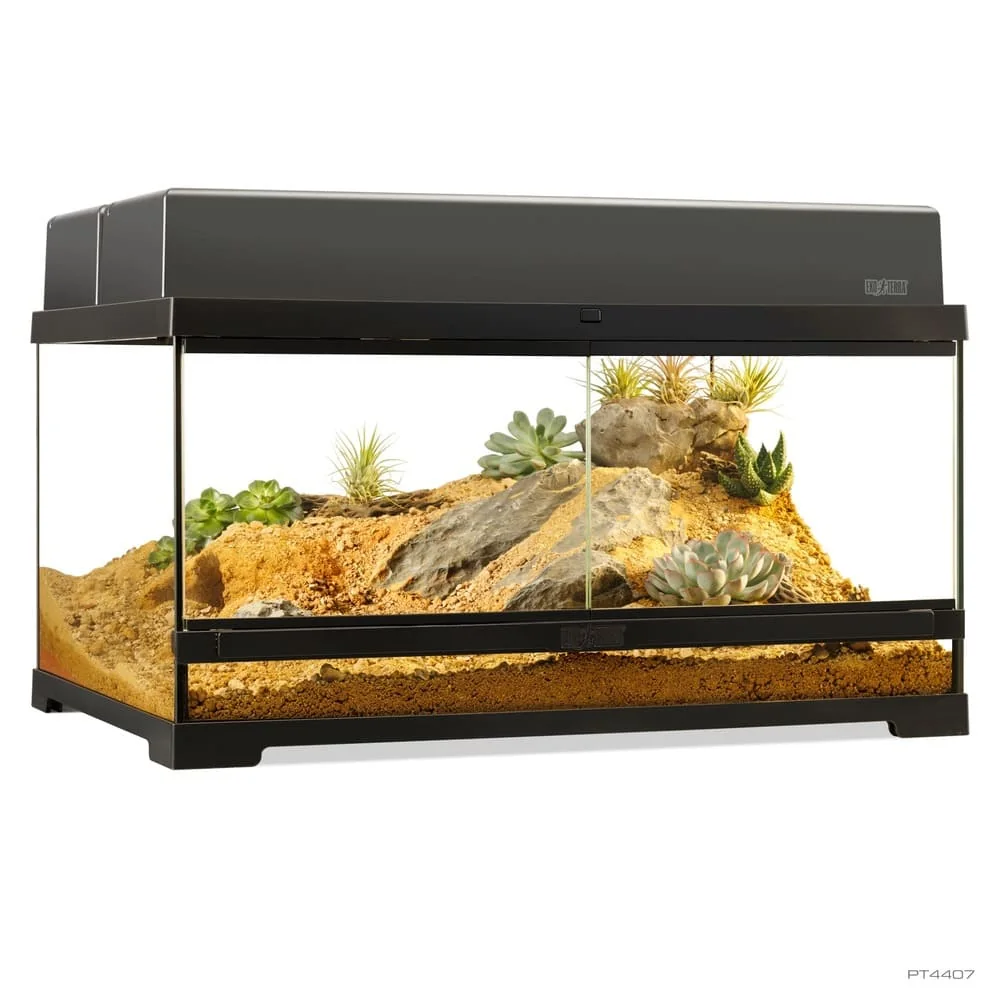 Pro Terrarium de Cristal Exo Terra Mediano 60x45cm - Imagen 6