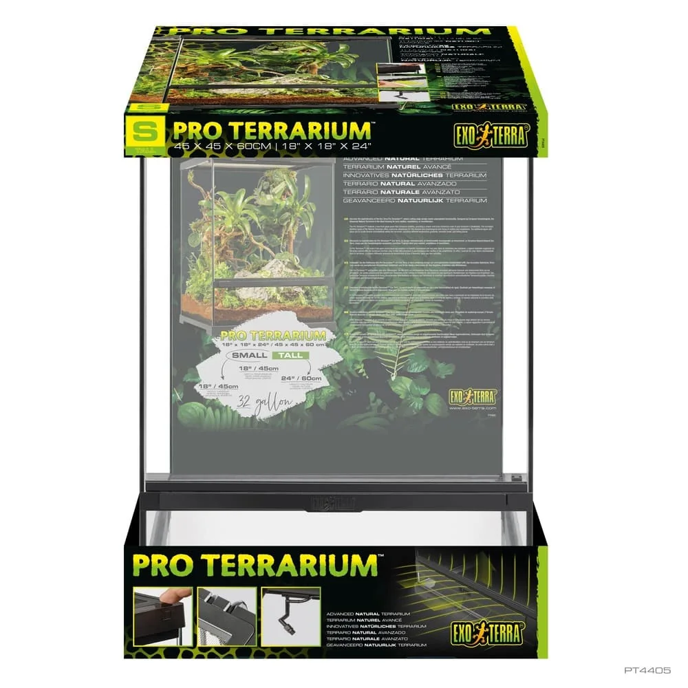 Pro Terrarium de Cristal Exo Terra Pequeño 45x45cm - Imagen 4