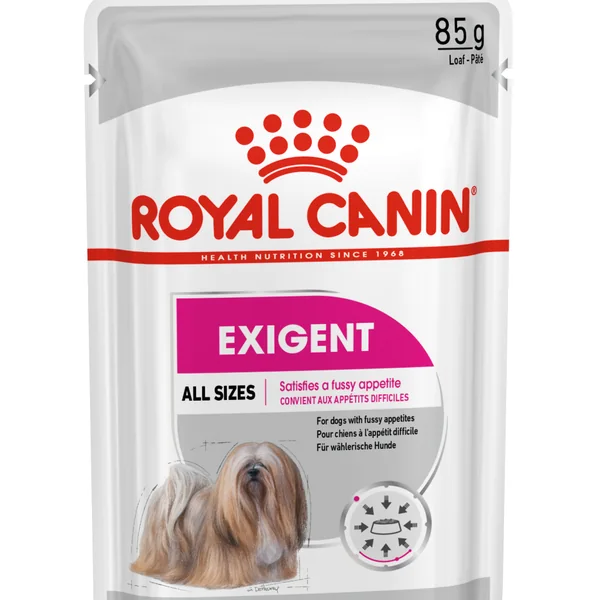 Royal Canin Exigent comida húmeda para perro adulto con apetito exigente 12 x 85 g