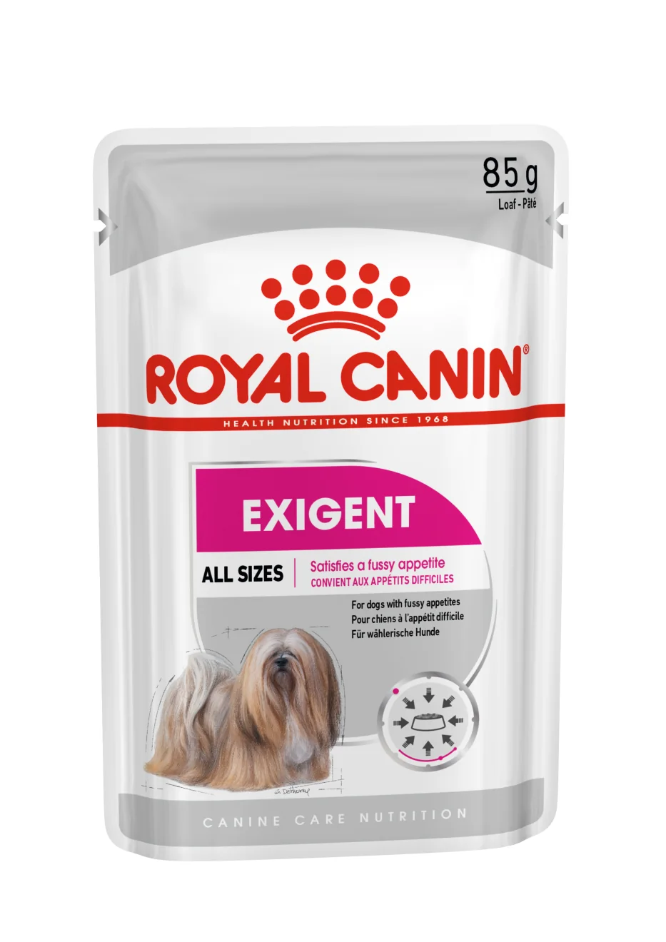 Royal Canin Exigent comida húmeda para perro adulto con apetito exigente 12 x 85 g