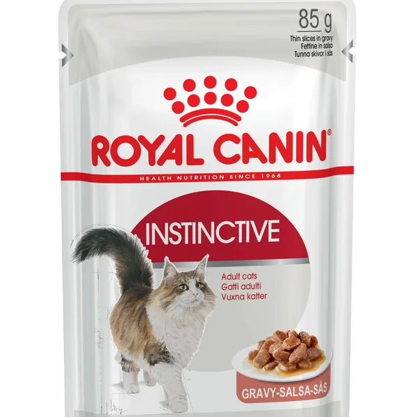 Royal Canin Instinctive comida húmeda en salsa para gato adulto 12 x 85 g