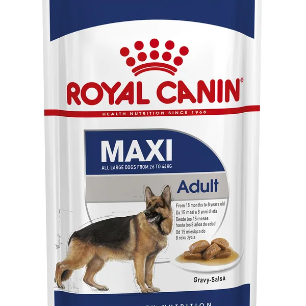 Royal Canin Maxi Adult comida húmeda para perro adulto de razas tamaño grande 10 x 140 g