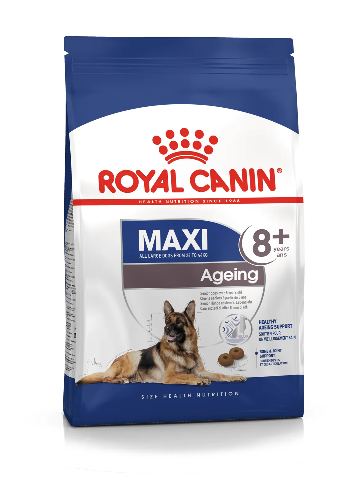 Royal Canin Maxi Ageing 8+ pienso para perro en edad avanzada de razas tamaño grande 15 kg