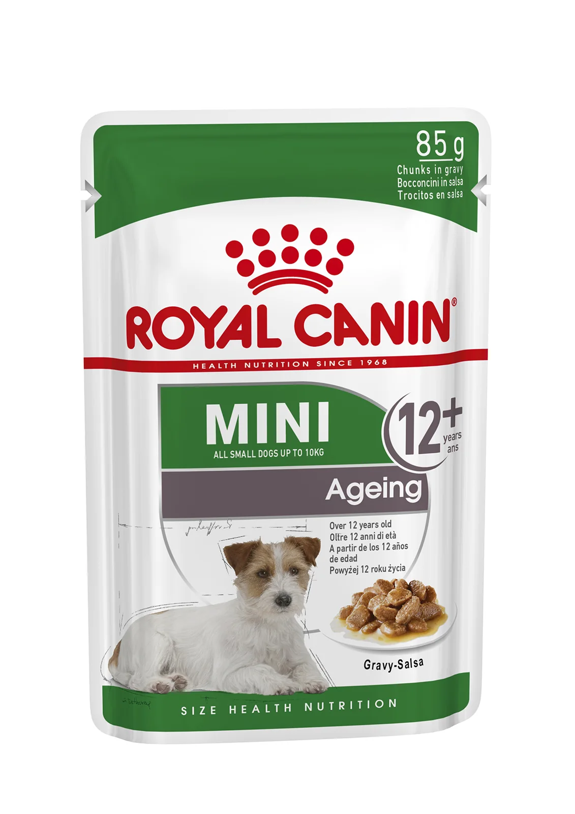 Royal Canin Mini Ageing comida húmeda para perro en edad avanzada de razas tamaño pequeno 12 x 85 g
