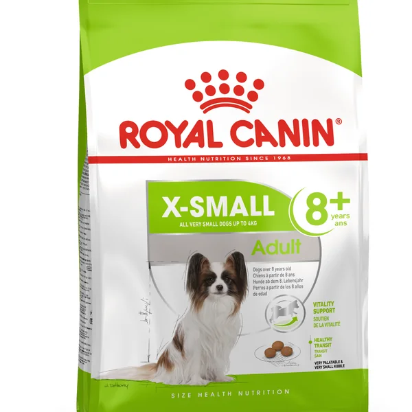 Royal Canin X-small Adult 8+ pienso para perro sénior de razas tamaño miniatura