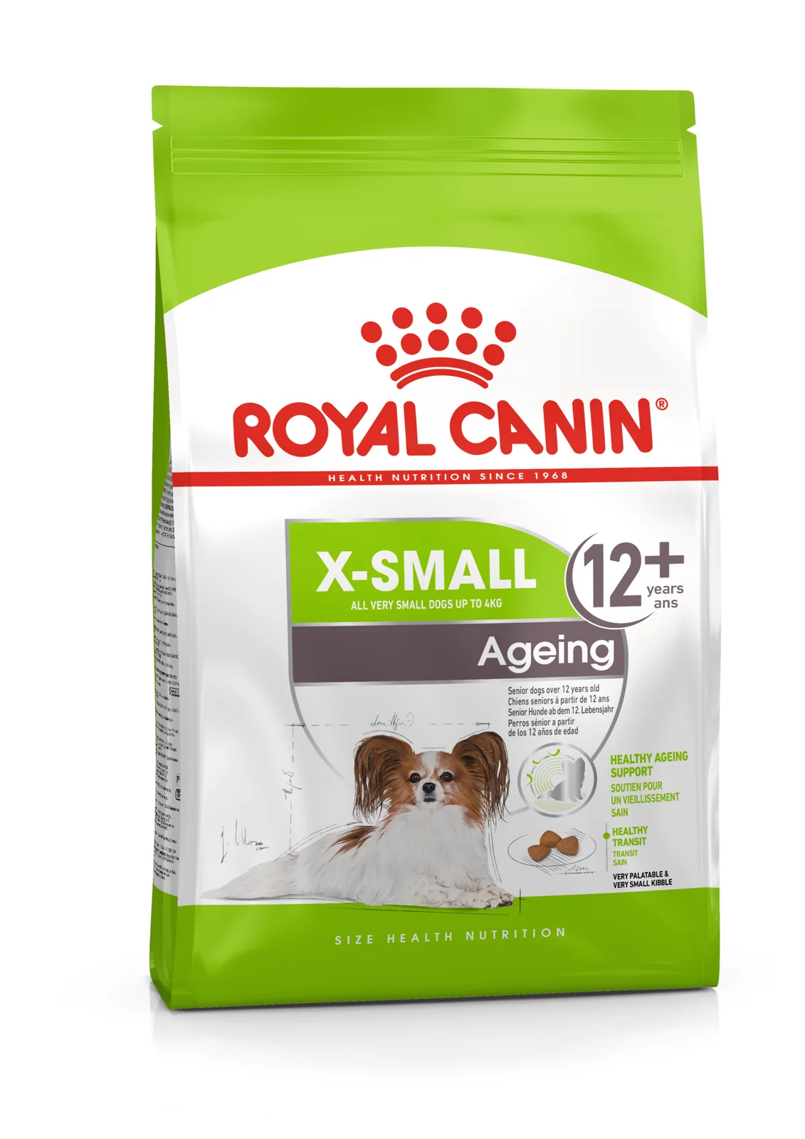 Royal Canin X-small Ageing 12+ pienso para perro en edad avanzada de razas tamaño miniatura 1,5 kg