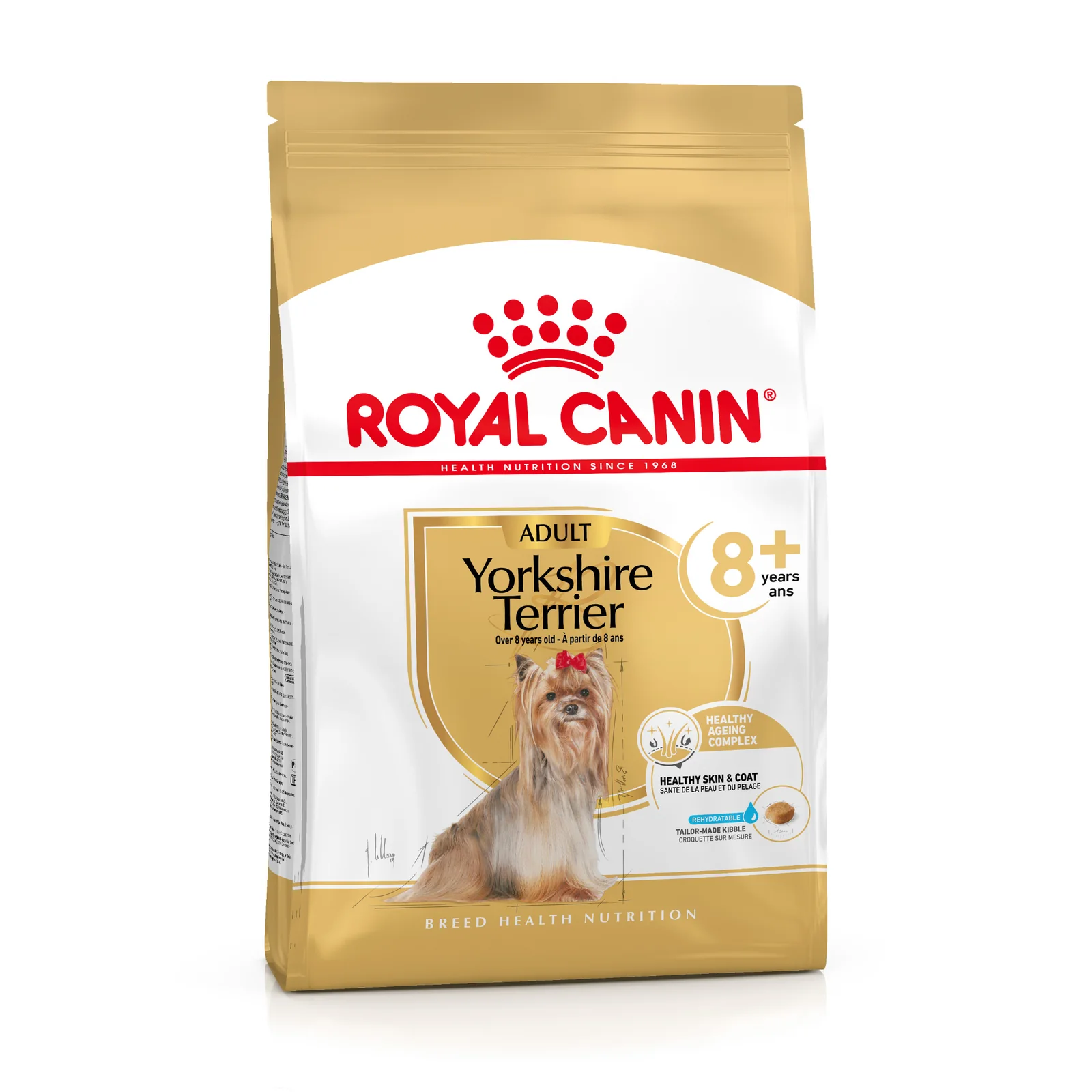 Royal Canin Yorkshire Terrier Ageing 8+ pienso para perro de edad avanzada de raza 1,5 kg