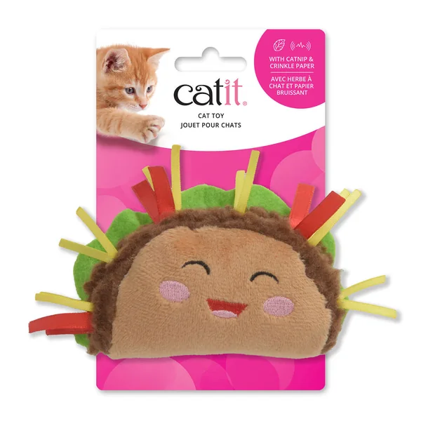 Taco con papel crujiente Catit