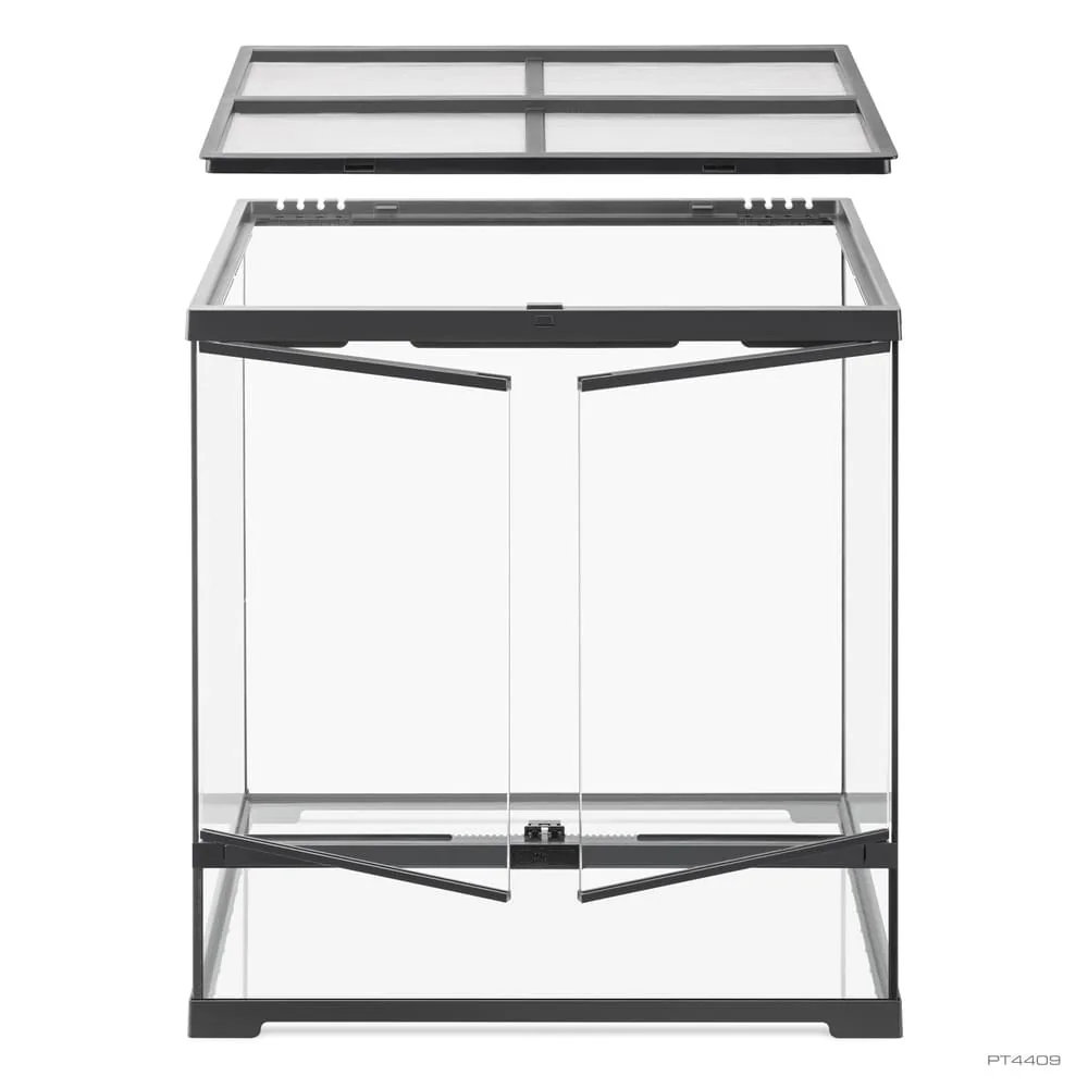 Terrario Exo Terra Pro Terrarium Medium 60x45cm - Low/Tall/Wide - Cristal Profesional Reptiles - Imagen 4