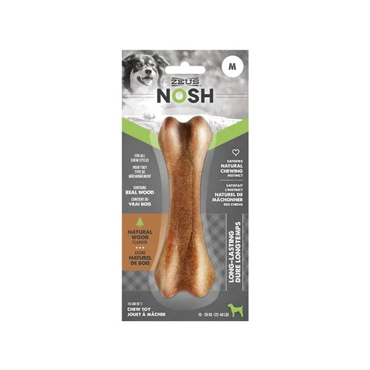 Zeus Nosh Madera& Nylon Hueso, M, 15cm